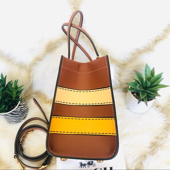 Coach Cashin C9814 Carry 22 Trompe L'oeil Print - Spring 2022 Runway Collection - Picture 8 of 14